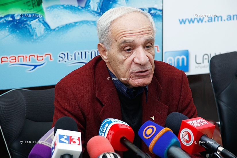 Press conference of the head of Architects' Union Mkrtich Minasyan