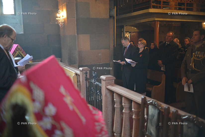 British Embassy in Yerevan commemorates Remembrance day
