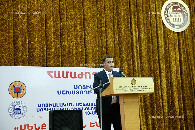 RA Govt.: Prime Minister Hovik Abrahamyan congratulates social workers on Professional Holiday