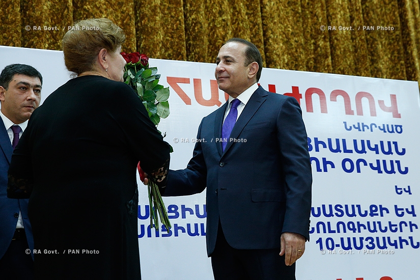 RA Govt.: Prime Minister Hovik Abrahamyan congratulates social workers on Professional Holiday
