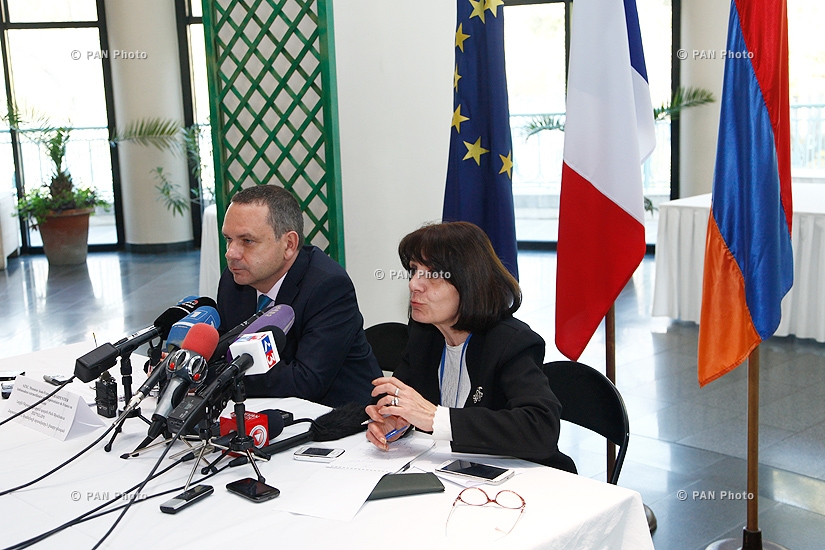 Press conference of Newly appointed French Ambassador to Armenia Jean-François Charpentier