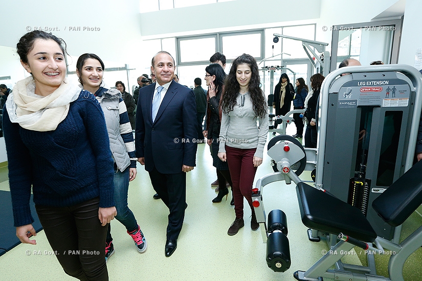 RA Govt.: Prime Minister Hovik Abrahamyan visits Dilijan International School (DIS)