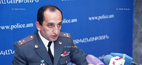 Пресс-конференция начальника Управления внутренней безопасности Армении Армена Акопяна