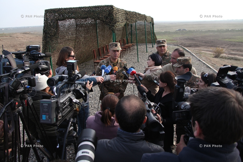 “Unity-2014. Joint operative-tactical military exercises of RA and NKR armed forces