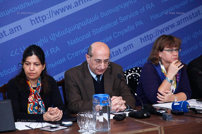 «Հայաստանի սոցիալական պատկերը և աղքատությունը. 2013-ի տնային տնտեսությունների կենսապայմանների ամբողջացված հետազոտության հիմնական արդյունքների» շնորհանդես