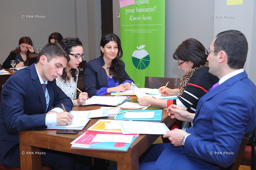 A training for local consultants on “Management Consulting Essentials” was held in the framework of EBRD Small Business Support program in Armenia