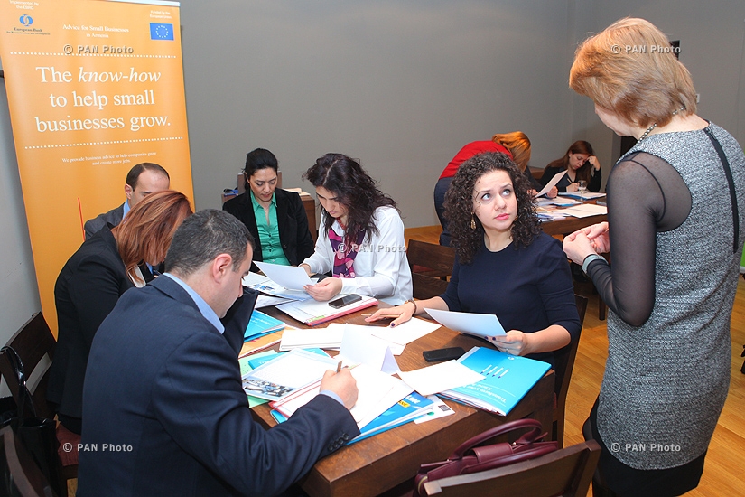A training for local consultants on “Management Consulting Essentials” was held in the framework of EBRD Small Business Support program in Armenia