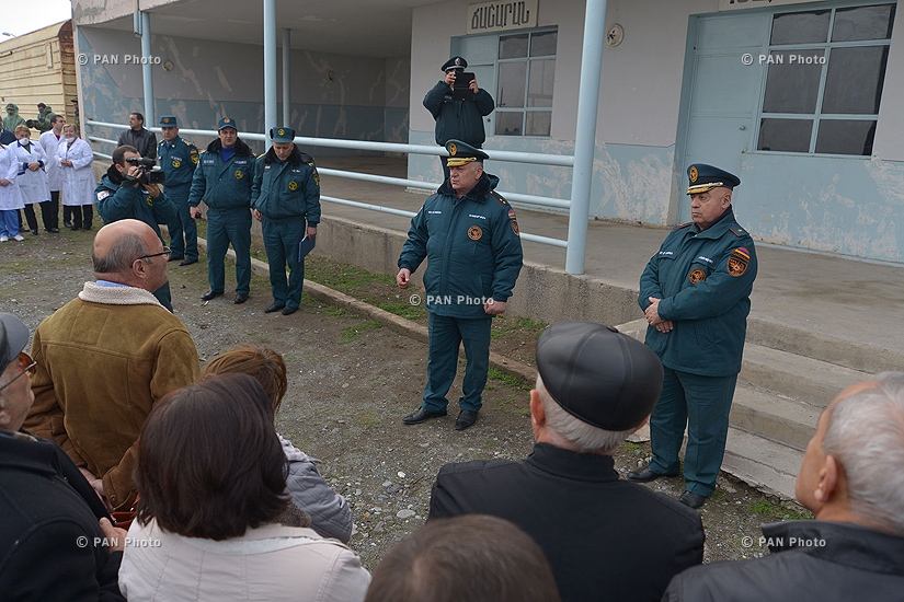 Staff exercise on organization of response to nuclear accident at NNP