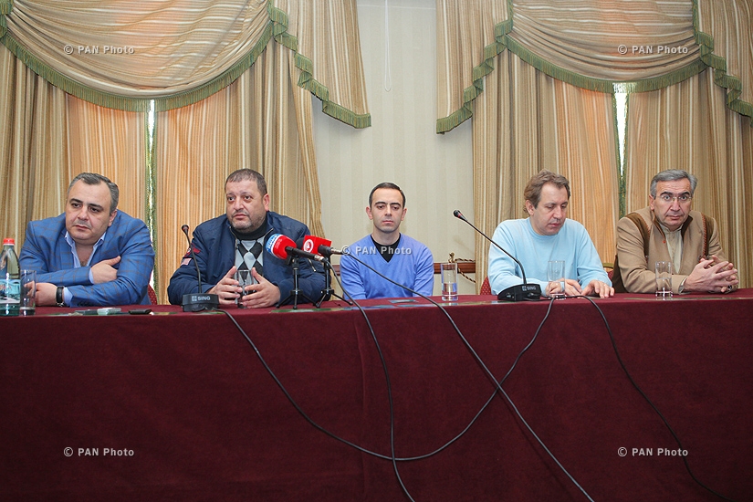 Press conference on gala concert, dedicated to Leonid Azgaldyan's 72th anniversary