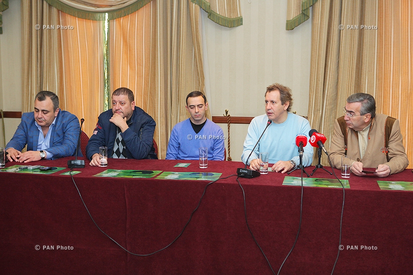 Press conference on gala concert, dedicated to Leonid Azgaldyan's 72th anniversary