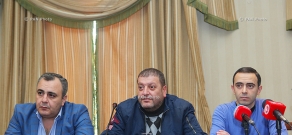 Press conference on gala concert, dedicated to Leonid Azgaldyan's 72th anniversary