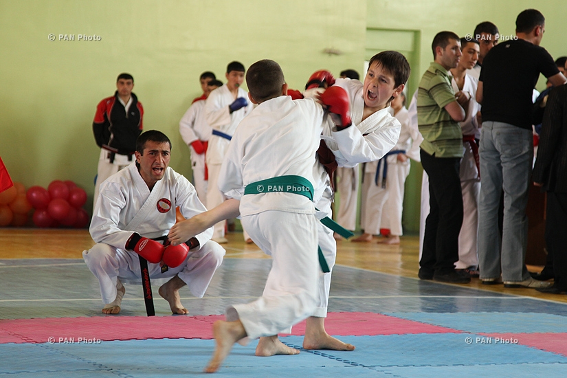  Karate Tournament between teams of Armenia, Iran and Georgia