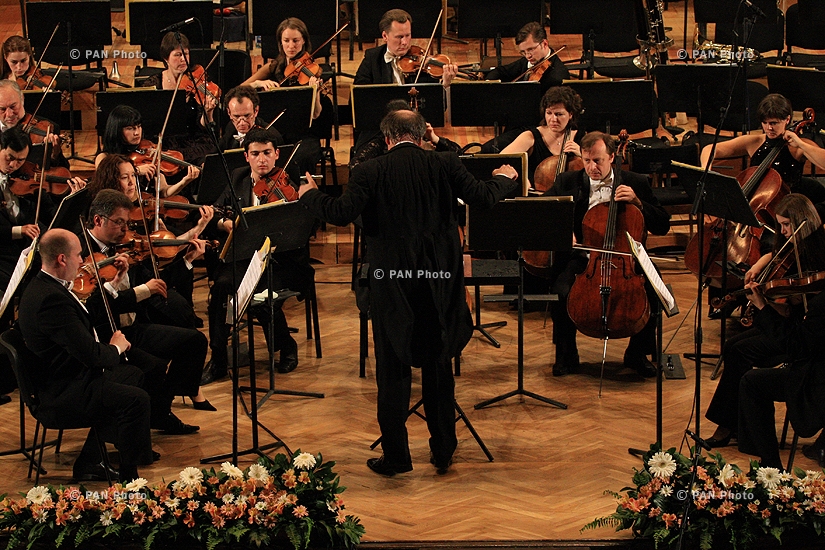 Репетиция, закулисье и концерт Симфонического оркестра Мариинского театра
