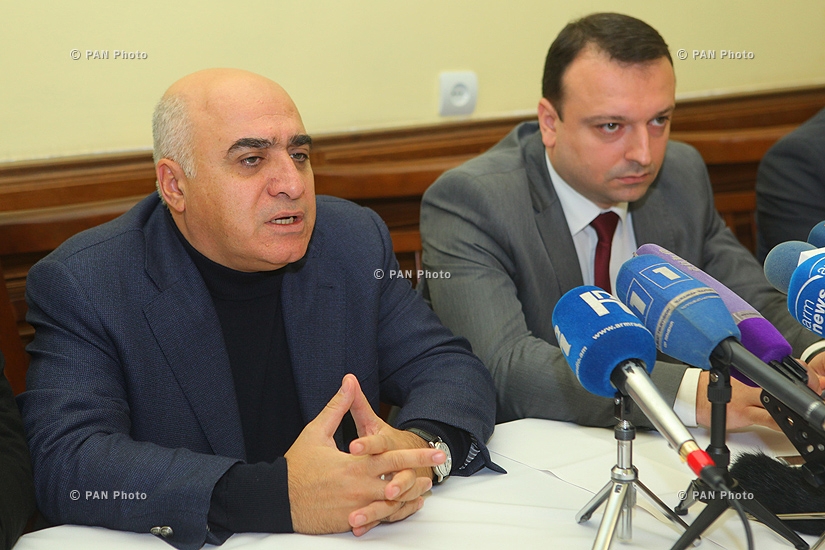 Совместный круглый стол Союза промышленников и предпринимателей Армении и Министерства экономики РА