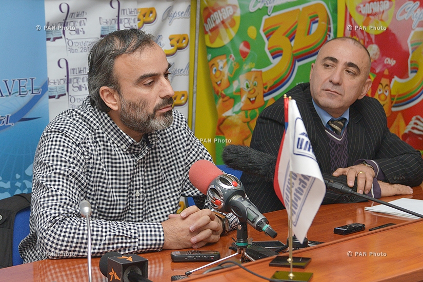 Press conference of Jirayr Sefilyan, coodinator of 
