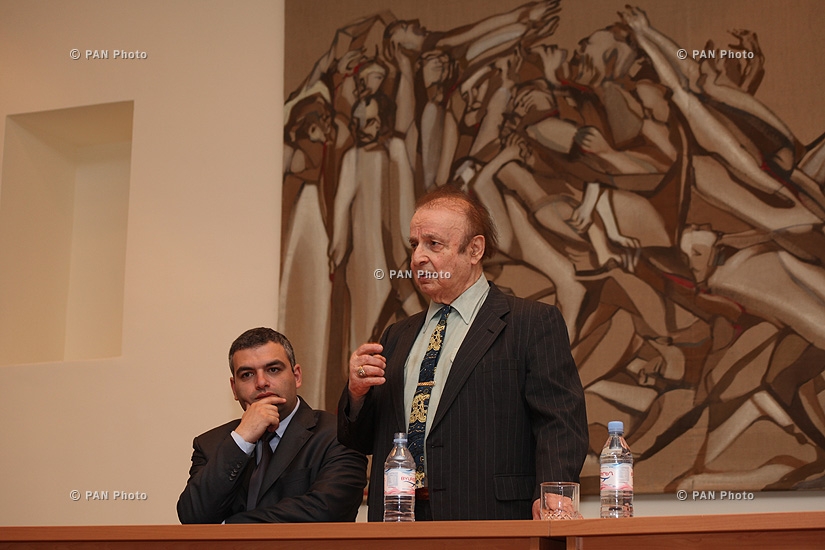 Lecture by Prof. Vahakn Dadrian, famous Armenian-American historian, leading expert in the Armenian Genocide studies 