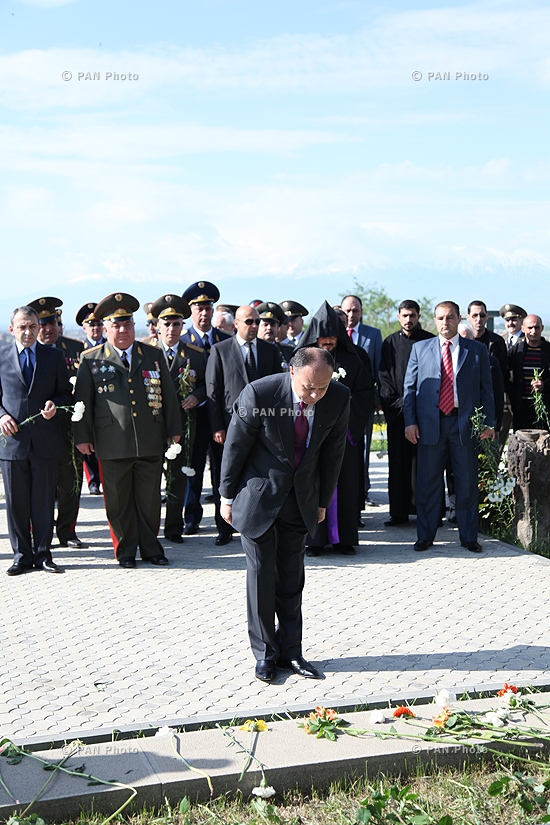 Defence Minister of Armenia Seyran Ohanyan visist 