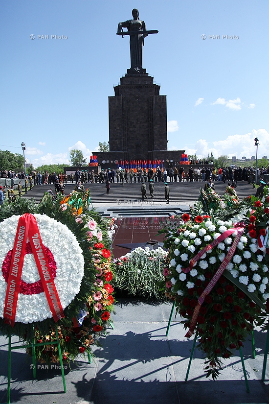 Celebrations dedicated to WWII victory in Yerevan Victory Park