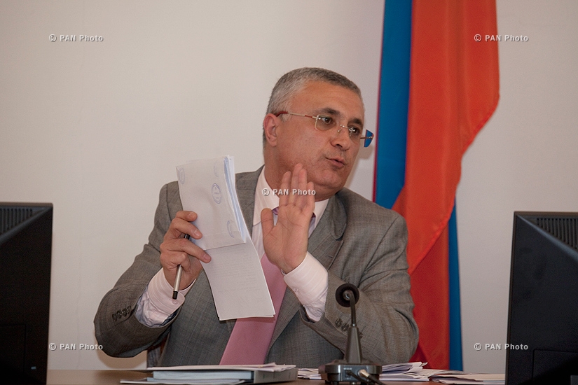 Заседание Центральной избирательной комиссии Армении 