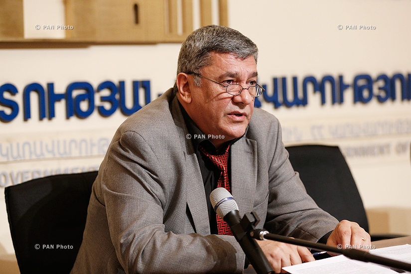 Press conference of Samvel Harutyunyan, chairman of the State Committee on Science