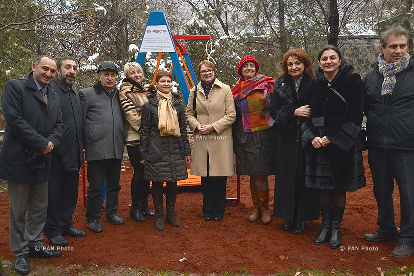 Opening of an inclusive swing for disabled children at the Yerevan Zoo