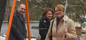 Opening of an inclusive swing for disabled children at the Yerevan Zoo