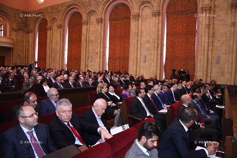 7й съезд Союза промышленников и предпринимателей (работодателей) Армении