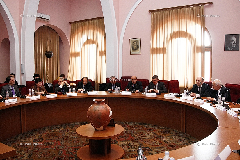 Meeting of the General Council of World Armenian Congress and members of European Jewish Parliament 