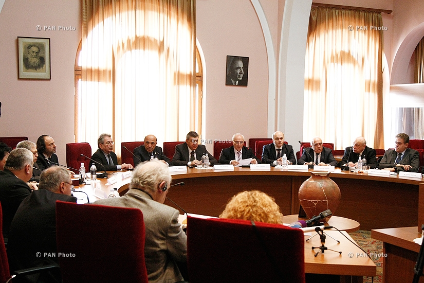 Meeting of the General Council of World Armenian Congress and members of European Jewish Parliament 