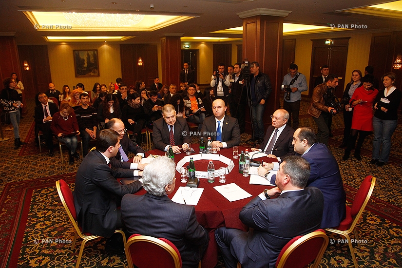 Օմբուդսմեն Կարեն Անդրեասյանի և յոթ պաշտոնյաների համատեղ կլոր սեղան-քննարկումը