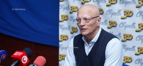 Пресс-конференция специалиста по памятникам Самвела Карапетяна