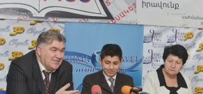 Press conference on Sargis Melkonyan’s “Transient Eternity” collection of poems