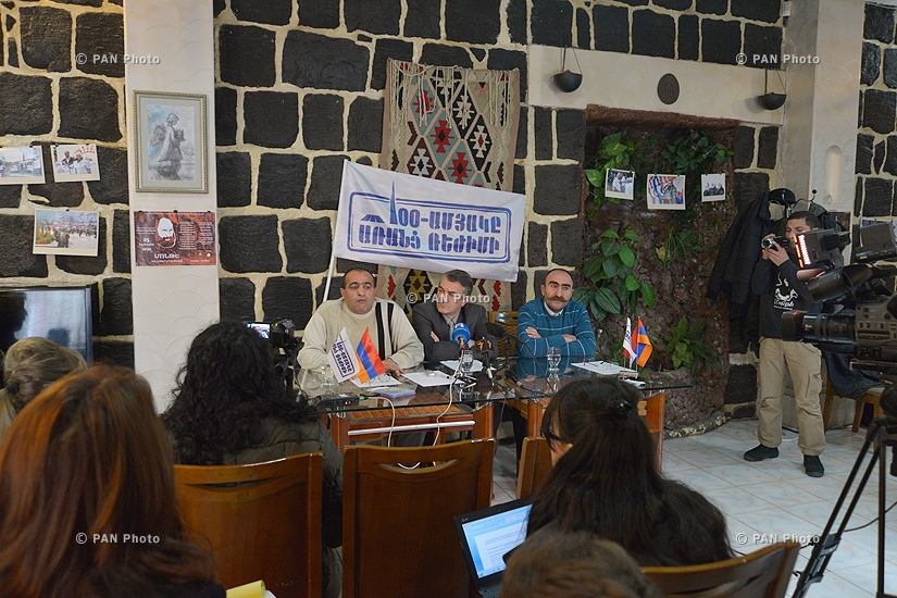 Пресс-конференция членов инициативы В защиту Володи Аветисяна