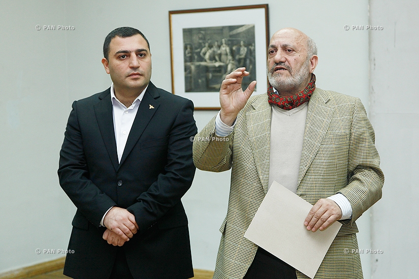 Открытие выставки под названием «Армянская графика 20-го века. Дар Нерсеса Меликяна»