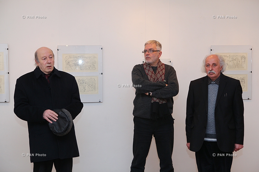Graphic  artist Ara Baghdasaryan's exhibition