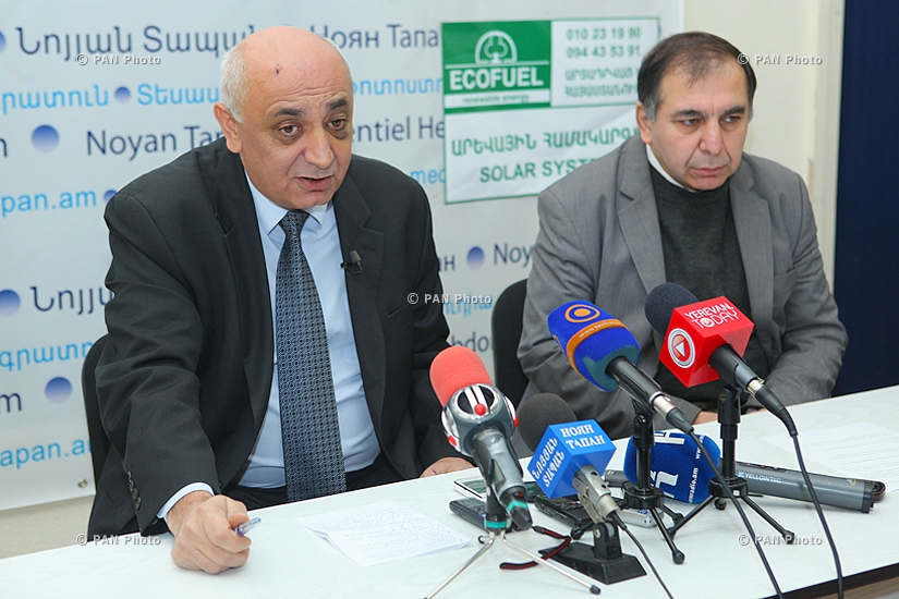 Press conference of Suren Sargsyan, freedom fighter and member of the Council of Field Commanders 