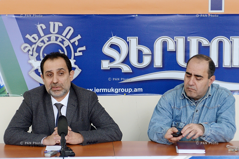 Press conference of National Consent party Leader Aram Harutyunyan