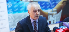 Пресс-конференция начальника отдела статистики цен и международных сопоставлений Национальной статистической службы Армении Гургена Мартиросяна
