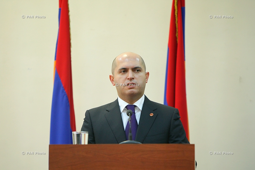 Итоговая пресс-конференция Министра образования и науки Армении Армена Ашотяня