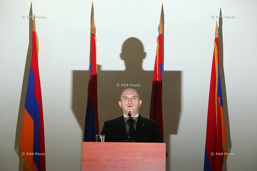 Year-end press conference of Armenian Minister of Education and Science Armen Ashotyan