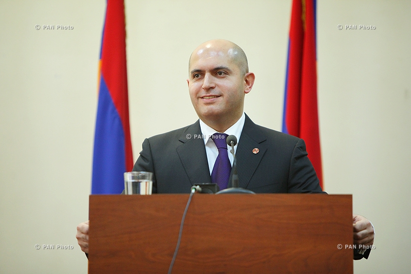 Year-end press conference of Armenian Minister of Education and Science Armen Ashotyan