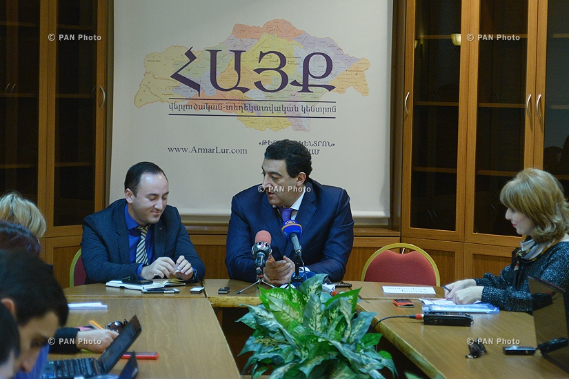 Press conference of Deputies Vardan Ayvazyan and John Mikaelyan