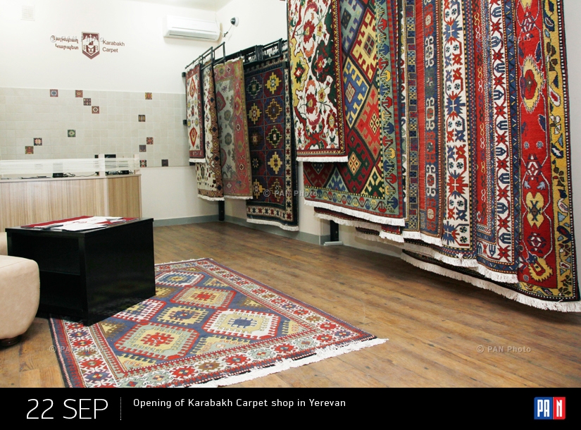 Opening of Karabakh Carpet shop in Yerevan, Armenia
