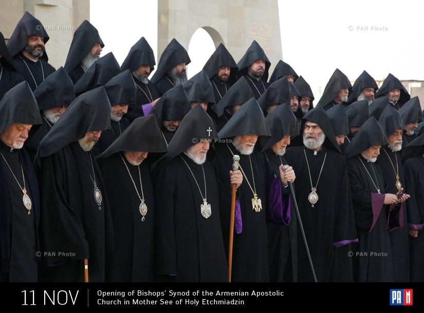 Opening of Bishops’ Synod of the Armenian Apostolic Church in Mother See of Holy Etchmiadzin, Armenia