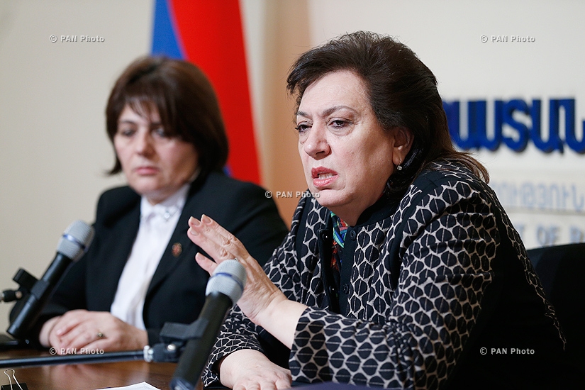 Итоговая пресс-конференция Министра Диаспоры РА Грануша Акопян 