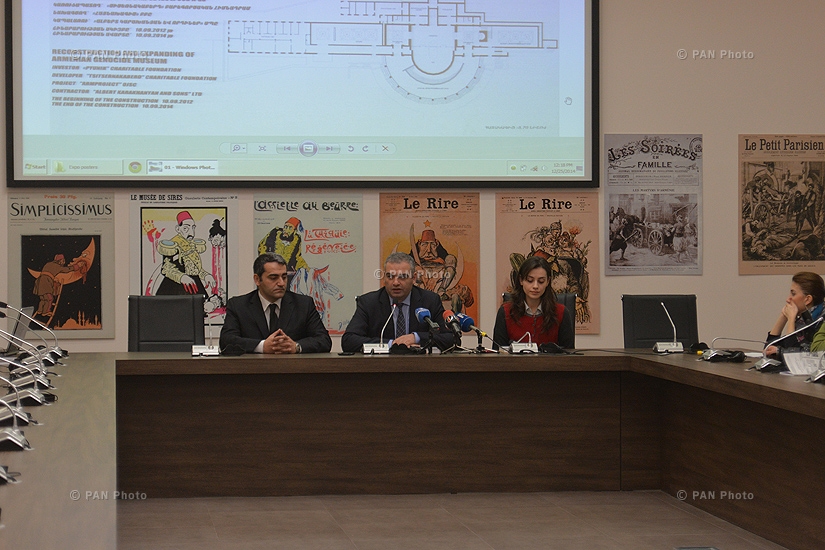 Итоговая пресс-конференция  правления Музея-института Геноцида армян 