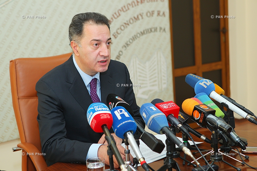 Итоговая пресс-конференция Министра Экономики Армении Карена Чшмаритяна