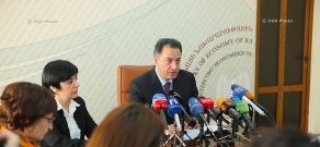 Итоговая пресс-конференция Министра Экономики Армении Карена Чшмаритяна