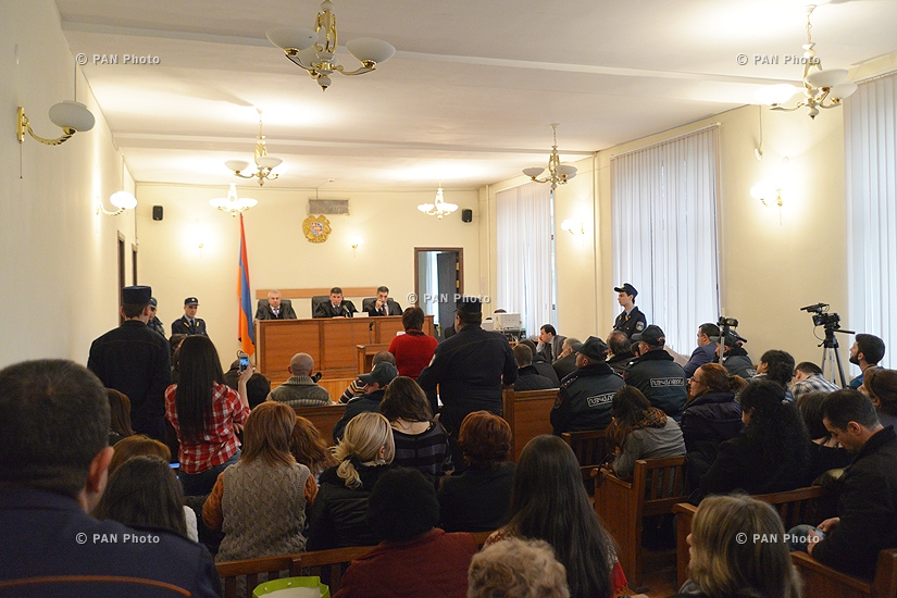 Заседание суда по делу Шанта Арутюняна и его друзей