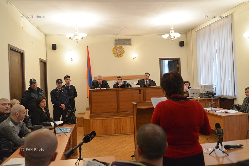Заседание суда по делу Шанта Арутюняна и его друзей